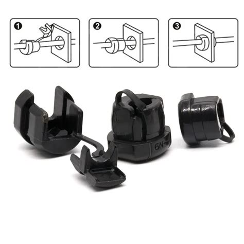 electrical box wire holders|electrical cable clamps & holders.